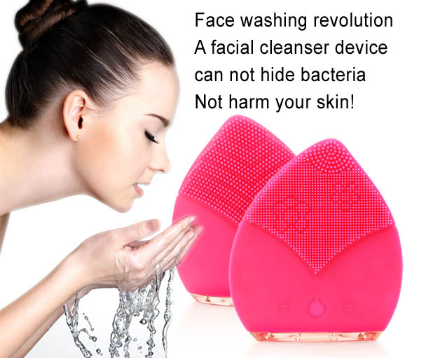 Concerned about bacteria on your facial cleansing device?